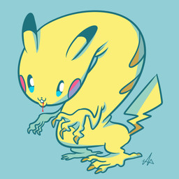 ambiguous_gender blood blue_eyes creepy fur looking_at_viewer monster nintendo pikachu plain_background pokémon solo vaporotem video_games yellow_fur
Rating: Safe
Score: 2
User: DeltaFlame
Date: February 24, 2015 ambiguous_gender blood blue_eyes creepy fur looking_at_viewer monster nintendo pikachu plain_background pokémon solo vaporotem video_games yellow_fur
Rating: Safe
Score: 2
User: DeltaFlame
Date: February 24, 2015