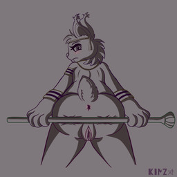 angry anthro anus big_butt blush bracelet butt cane clothed clothing crown ear_piercing ear_ring female fingers fur genitals hair headgear jewelry looking_at_viewer looking_back necklace nude nude_anthro nude_female open_mouth perspective piercing presenting presenting_anus presenting_hindquarters presenting_vulva raised_tail ring_piercing simple_background solo spread_legs spreading tail teeth tiara viewed_from_above vulva kimz hatysa felid feline lynx mammal 1:1 digital_media_(artwork) hi_res sketch