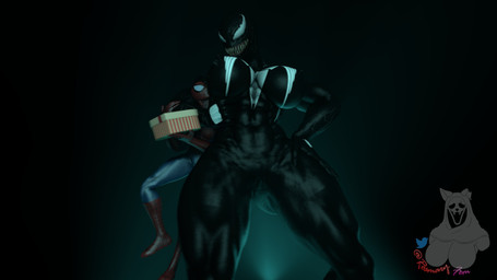 athletic athletic_female athletic_humanoid bent_arm bent_leg big_breasts big_eyes big_nipples biped black_body black_nipples box breasts clothed clothed/nude clothed_human clothed_male clothing container dark_body dominant dominant_female dominant_humanoid duo empty_eyes erect_nipples female female_humanoid female_on_human fingers fully_clothed fully_clothed_human fully_clothed_male gums hand_on_another's_arm hand_on_arm hand_on_leg hand_on_own_leg hand_on_own_thigh hand_on_thigh head_turned holding_another holding_box holding_container holding_object holding_partner human_on_humanoid interspecies larger_female larger_humanoid logo looking_at_another looking_at_partner looking_down looking_down_at_another looking_down_at_partner looking_up looking_up_at_another looking_up_at_partner low-angle_view male male/female male_human male_on_humanoid multicolored_body multicolored_clothing nipples not_furry nude nude_female nude_humanoid pose size_difference smaller_human smaller_male smile smiling_at_another smiling_at_partner spandex standing submissive submissive_human submissive_male superhero superhero_costume symbol teeth text thick_thighs tight_clothing twitter_logo two_tone_body two_tone_breasts vein website_logo white_body white_eyes wide_hipped_female wide_hipped_humanoid wide_hips rosmaryfem marvel spider-man_(series) twitter she-venom spider-man_(character) alien alien_humanoid human humanoid mammal symbiote 16:9 2025 3d_(artwork) 4k absurd_res artist_logo artist_name digital_media_(artwork) hi_res widescreen