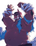 anthro belly clothing duo humanoid_hands kemono male moobs navel nipples overweight overweight_anthro overweight_male simple_background solo_focus tusks undressing white_background fishingmanmax mammal suid suine sus_(pig) wild_boar 2022 hi_res