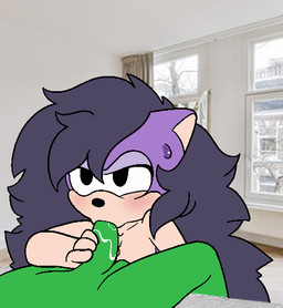 anthro balls blush bodily_fluids breasts duo erection faceless_character faceless_male fellatio female fur genital_fluids genitals hair interspecies male male/female mature_female nude oral penile penis purple_body purple_fur purple_hair sex stock_image_background tail four-pundo dic_entertainment sega sonic_the_hedgehog_(series) sonic_underground tamers12345's_sonic_underground queen_aleena_hedgehog eulipotyphlan hedgehog mammal digital_media_(artwork)