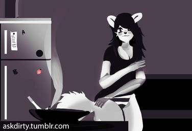 2015 anthro ashtray biped black_clothing black_hair black_nose black_panties black_shirt black_topwear black_underwear breasts canid canine cigarette clothed clothing detailed_background digital_media_(artwork) digital_painting_(artwork) dirtyscoundrel female fox fridge fully_clothed fur grey_eyes hair inside kitchen looking_at_viewer magnet mammal multicolored_clothing multicolored_panties multicolored_underwear panties pattern_clothing pattern_panties pattern_underwear shirt smile smoke solo striped_clothing striped_panties striped_underwear stripes text topwear t-shirt two_tone_clothing two_tone_panties two_tone_underwear underwear url white_body white_clothing white_ears white_fur white_panties white_tail white_text white_underwearRating: SafeScore: 1User: yeoldenutDate: October 29, 2019