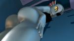 bubble_butt butt clothed clothing female solo unknown_artist undertale undertale_(series) undyne fish marine 16:9 3d_(artwork) digital_media_(artwork) hi_res source_filmmaker_(artwork) widescreen