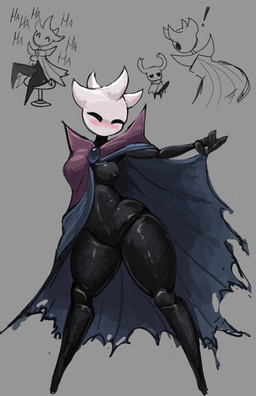 2_horns areola biped black_areola black_body black_breasts black_eyes black_nipples blush breasts chair cloak clothing duo empty_eyes erection exclamation_point female furniture grey_background half-closed_eyes horn laugh looking_at_another male narrowed_eyes nipples presenting simple_background sitting standing wide_hips elpantanodspyne hollow_knight_(franchise) team_cherry eternal_emilitia_(hollow_knight) the_knight_(hollow_knight) arthropod vessel_(species) 2024 absurd_res hi_res