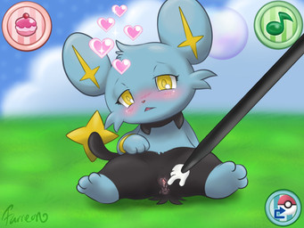 2015 <3 anus black_fur blue_fur blush disembodied_hand feline female feral fur furreon mammal nintendo open_mouth pokémon pokémon_amie pussy shinx simple_background solo spread_legs spread_pussy spreading vaginal video_games yellow_eyes

Rating: Explicit
Score: 42
User: BlueF
Date: July 29, 2015