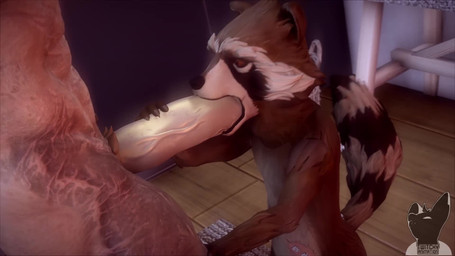 anthro anthro_on_anthro anthro_penetrated anthro_penetrating anthro_penetrating_anthro deep_throat duo erection face_fucking fellatio forced forced_oral genitals irrumatio larger_male male male/male male_penetrated male_penetrating male_penetrating_male muscular muscular_anthro muscular_male oral oral_only oral_penetration penetration penile penile_penetration penis penis_in_mouth penis_nursing sex size_difference smaller_male smaller_penetrated twitchyanimation red-eye_(modeler) fallout guardians_of_the_galaxy marvel microsoft rocket_raccoon deathclaw mammal procyonid raccoon scalie 16:9 3d_(artwork) 3d_animation animated digital_media_(artwork) hi_res high_framerate no_sound short_playtime video widescreen
