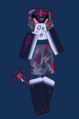 blush ears_up front_horn halo horn mace male melee_weapon simple_background solo subspace_tripmine tail transparent_background unusual_anatomy unusual_fur_pattern unusual_tail weapon chromulus roblox subspace_kitty domestic_cat felid feline felis mammal robloxian 2:3 alpha_channel digital_media_(artwork) low_res