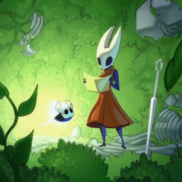 2_horns ambiguous_gender angry anthro biped black_body black_eyes bottomwear breasts cloak clothed clothing detailed_background duo eyes_closed female holding_map horn map melee_weapon outside partially_clothed plant raised_bottomwear raised_clothing red_cloak red_clothing rock skirt standing surprised weapon white_head wind twistedgrim hollow_knight_(franchise) team_cherry hornet_(hollow_knight) the_knight_(hollow_knight) arachnid arthropod insect spider vessel_(species) 1:1 2025 2d_animation animated better_version_at_source frame_by_frame no_sound short_playtime half_sister_(lore) sibling_(lore) sister_(lore)