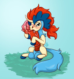 animal_genitalia animal_penis balls big_balls big_penis bodily_fluids equine_genitalia equine_penis feral genital_fluids genitals huge_penis male penis precum solo horseysauce nintendo pokemon generation_5_pokemon keldeo keldeo_(ordinary_form) legendary_pokemon pokemon_(species) hi_res