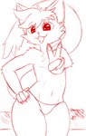 anthro bottomwear claws clothing femboy hand_on_hip hip_grab long_tail looking_at_viewer male panties paws simple_background smile smiling_at_viewer solo standing tail underwear white_background landomcflurry lando_mcflurry domestic_cat felid feline felis mammal absurd_res hi_res sketch