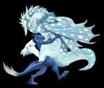 anthro carrying_another duo feral fur horn ice tail winter_coat cartoonsnacks mythology arcturas haloren dragon elemental_creature felkin ice_creature mineral_fauna mythological_creature mythological_scalie scalie absurd_res alpha_channel hi_res