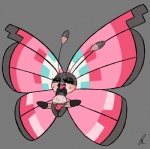 anus arthropod_abdomen arthropod_abdomen_anus blush bodily_fluids bulge clothed clothing crossdressing femboy genitals grey_background insect_wings male open_mouth panties penis semi-anthro simple_background solo spread_legs spreading sweat teeth tongue underwear wings zeeman nintendo pokemon arthropod generation_6_pokemon insect lepidopteran meadow_vivillon pokemon_(species) vivillon hi_res