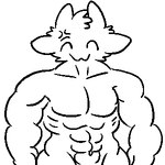 abs anthro biceps clothed clothing eyes_closed fur head_tuft male muscular muscular_male pecs simple_background solo topless topless_anthro topless_male tuft white_background white_body white_fur dragontim mythology dragontim_(character) dragon furred_dragon furred_scalie mythological_creature mythological_scalie scalie 1:1 black_and_white low_res monochrome