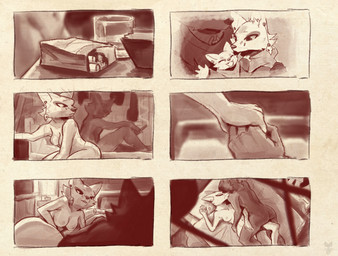 5_fingers anthro anthro_on_anthro breasts butt cigarette claws cuddling eyes_closed faceless_character faceless_male family female fingers fur group hand_holding hug humanoid_hands intimate kneeling male male/female navel neonate nipples nude romantic romantic_ambiance romantic_couple romantic_sex sex sitting tasteful tasteful_nudity tender time_skip tobacco trio young tenebscuro laika_aged_through_blood laika_(laika_aged_through_blood) puppy_(laika_aged_through_blood) canid canine canis coyote mammal 2024 comic hi_res father_(lore) father_and_child_(lore) mother_(lore) mother_and_child_(lore) parent_(lore) parent_and_child_(lore)