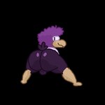 anthro balls beak big_butt butt genitals hair huge_butt looking_back male solo tail thick_thighs twerking virgobiologist virgo_(virgobiologist) avian bird 1:1 animated colored digital_media_(artwork) low_res shaded short_playtime