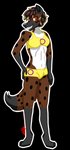 anthro bikini black_spots blonde_hair brown_body brown_face brown_fur bulge clothing fur gloves_(marking) grey_body grey_ears grey_face grey_fur grey_hands grey_markings grey_paws grey_tail grin gynomorph hair hand_on_hip intersex intersex_pride_colors leg_markings lgbt_pride markings multicolored_bikini multicolored_clothing multicolored_swimwear muscular muscular_anthro muscular_gynomorph muscular_intersex open_mouth paws pride_color_bikini pride_color_clothing pride_color_swimwear pride_colors red_eyes red_hair slightly_muscular slim smile socks_(marking) solo spots spotted_body spotted_fur subculture_pride_colors swimwear tail teeth two-piece_swimsuit white_body white_markings yellow_markings zer0rebel4 mythology brimstone_(zer0rebel4) canid canid_demon canine demon hellhound hybrid hyena mammal mythological_canine mythological_creature spotted_hyena alpha_channel digital_media_(artwork) hi_res trans_(lore) trans_woman_(lore)