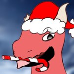 candy candy_cane christmas_clothing clothing dessert food happy holidays looking_at_viewer tongue tongue_out winter balthysstuff christmas mythology balthy dragon mythological_creature mythological_scalie scalie 1:1 absurd_res hi_res sketch