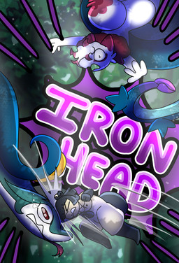 forest forest_background fur male male/male markings nature nature_background plant scale_markings scales serpentine teeth tree white_body white_fur yellow_body halfpricesouls nintendo pokemon fan_character levi_(halfpricesouls) generation_3_pokemon generation_5_pokemon mawile pokemon_(species) serperior zoroark absurd_res hi_res