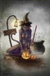 2013 breasts broom cat cauldron feline female halloween hat holidays jack_o'_lantern locopelli looking_at_viewer magic_user nude pinup pumpkin pussy solo witch
Rating: Explicit
Score: 14
User: ippiki_ookami
Date: October 28, 2013