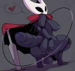 anus backsack balls big_breasts big_butt breasts butt clothed clothing crossgender crouching ftg_crossgender fti_crossgender genitals gynomorph intersex looking_at_viewer looking_back looking_back_at_viewer nipples penis solo spread_butt spreading karakylia hollow_knight team_cherry hornet_(hollow_knight) arthropod insect archived_source hi_res