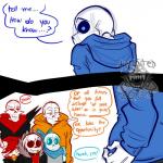 alternate_universe bone group not_furry skeleton text lizheru underfell underswap undertale undertale_(series) papyrus_(underfell) papyrus_(underswap) papyrus_(undertale) sans_(underfell) sans_(underswap) sans_(undertale) animated_skeleton undead 1:1 english_text