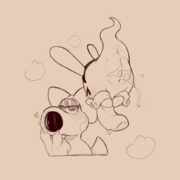anthro anus bedroom_eyes big_vulva bodily_fluids bow_ribbon duo fake_ears fake_rabbit_ears female genital_fluids genitals huge_tongue looking_at_viewer looking_back narrowed_eyes not_furry plump_labia seductive tongue tongue_out vaginal_fluids vulva cold-blooded-twilight mario_bros nintendo peeka_(mario) birdo boo_(mario) dinosaur ghost prehistoric_species reptile scalie spirit hi_res