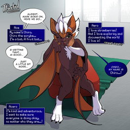 3_fingers 3_toes anthro brown_body brown_fur dialogue fangs feet female fingers fur fur_tuft furniture gender_transformation green_carpet green_eyes hair human_to_anthro inside looking_at_viewer male mascot mascot_costume mental_transformation mid_transformation mtf_transformation multicolored_body multicolored_fur on_sofa one_eye_closed open_mouth orange_body orange_fur sitting sitting_on_sofa sofa solo species_transformation teeth text toes transformation tuft white_body white_fur white_hair window tf-sential fan_character bat human mammal 1:1 comic english_text hi_res