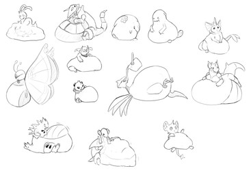 belly big_belly female feral group huge_belly overweight vore saphiros nintendo pokemon aggron eeveelution garchomp generation_1_pokemon generation_2_pokemon generation_3_pokemon generation_4_pokemon generation_5_pokemon generation_6_pokemon granbull munna nidoqueen pokemon_(species) shinx skarmory sliggoo tyranitar vaporeon vivillon wobbuffet 2014 hi_res monochrome