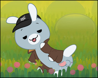 animal_genitalia antennae_(anatomy) anus balls bodily_fluids butt clothed clothing cum erection feral genital_fluids genitals looking_at_viewer male partially_clothed penis presenting smile solo tongue conditional_dnp muffinlewds bits_and_bops ray_the_vigilante arthropod caterpillar flow_worms_(bits_and_bops) glowworm grub_(insect) insect larva mammal worm digital_media_(artwork) hi_res