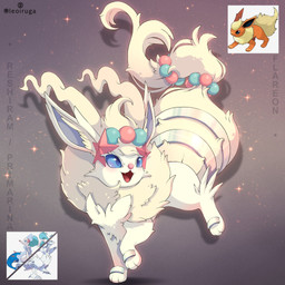 ambiguous_gender blue_eyes blush eyelashes fangs feral fur gem open_mouth paws pearl_(gem) simple_background solo starfish_(accessory) tail teeth tongue white_body white_fur leoiruga mythology nintendo pokemon asterozoan dragon echinoderm eeveelution flareon furred_dragon furred_scalie generation_1_pokemon generation_5_pokemon generation_7_pokemon hybrid legendary_pokemon marine mythological_creature mythological_scalie pokemon_(species) primarina reshiram scalie starfish 1:1 2024 hi_res reference_image signature