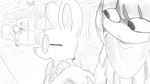 anthro eyewear female glasses group kerchief male movie_theater neckerchief outside round_glasses sweater_around_neck tapping_shoulder ticket_booth wearing_glasses dragonweirdo animal_crossing nintendo ankha_(animal_crossing) marshal_(animal_crossing) petri_(animal_crossing) ambient_arthropod ambient_butterfly ambient_insect domestic_cat felid feline felis mammal mouse murid murine rodent sciurid tree_squirrel 16:9 dialogue_in_description greyscale hi_res monochrome widescreen