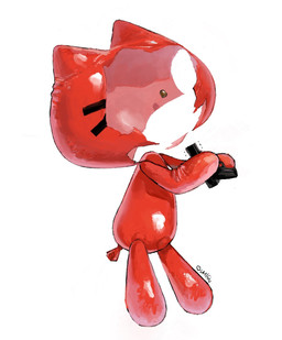 ambiguous_gender anthro balloon bullet bursting death glistening glistening_body gun gun_to_head handgun head_explosion holding_gun holding_object holding_ranged_weapon holding_weapon inflatable popping ranged_weapon red_body shot_in_head simple_background solo stubby_arms stubby_legs suicide translucent translucent_body violence weapon white_background gumigu animate_inanimate domestic_cat felid feline felis living_balloon living_inflatable mammal hi_res