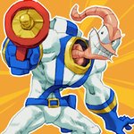 belt bodysuit clothing gun handgun male ranged_weapon skinsuit smile solo tight_clothing weapon nemurism earthworm_jim_(series) earthworm_jim annelid earthworm worm 1:1 2015 low_res