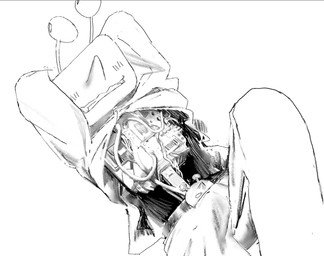 antennae_(anatomy) belt blush bottomwear clothing electronics erection erection_under_clothing for_a_head machine male not_furry pants screen screen_face solo teeth television wire tendagumi deltarune undertale_(series) tenna_(deltarune) darkner humanoid object_head robot screen_head tv_head tv_head_robot hi_res monochrome