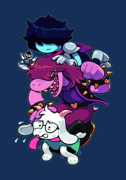 3_toes ambiguous_gender anthro armor barefoot cape clothing feet group micro paws plantigrade smile snout teeth toes toony discount-supervillain deltarune undertale_(series) kris_dreemurr lancer_(deltarune) ralsei susie_(deltarune) bovid caprine darkner goat human humanoid lightner mammal reptile scalie alpha_channel hi_res female_(lore) male_(lore)