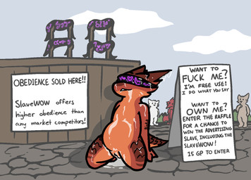 after_oral after_sex after_vaginal ambiguous_gender anthro auction background_crowd belly big_belly bodily_fluids bystander claws cobblestone cum cum_drool cum_everywhere cum_from_mouth cum_from_vagina cum_in_mouth cum_in_vagina cum_inflation cum_inside cum_on_arm cum_on_belly cum_on_body cum_on_face cum_on_leg detailed_background exhibitionism female fur genital_fluids genitals grey_body group horn hypnosis inflation kneeling leaking_cum market market_stall messy mind_control nude open_mouth outside public public_exposure public_use raffle red_body red_scales scales sign slave slave_auction slave_market slave_sale smile tail text vulva white_body bizart tamewow background_character veks avian bird canid canine canis kobold mammal scalie wolf 2026 aliasing digital_media_(artwork) english_text