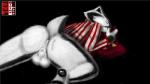 anthro balls bodily_fluids bottomless butt clothed clothing cum cum_on_perineum genital_fluids genitals male mascot pattern_clothing perineum simple_background smile solo tail white_balls white_perineum wisconsin siriusandpyri college_football ncaa university_of_wisconsin wisconsin_badgers bucky_badger badger mammal mustelid musteline 16:9 widescreen