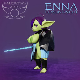 4_fingers 4_toes areola armor belly bevor big_breasts big_butt big_ears biped boots breasts butt chainmail clothed clothing fantasy feet female female_humanoid fingers footwear green_body hair holding_object holding_weapon knight logo melee_weapon nails nipples purple_eyes purple_hair shield shoes shortstack slightly_chubby solo sword text thick_thighs toenails toes tools unconvincing_armor warrior weapon palewdas_arts palewdasarts_(modeler) enna_(palewdasarts) goblin humanoid 1:1 3d_(artwork) 3d_animation animated artist_logo digital_media_(artwork) english_text hi_res no_sound shaded short_playtime soft_shading turntable_(animation) webm