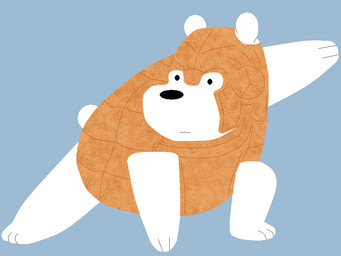 ambiguous_gender anthro black_nose blue_background cosplay crossover_cosplay fur paws simple_background snout solo tail white_body white_fur saffronpanther cartoon_network his_dark_materials we_bare_bears ice_bear_(we_bare_bears) iorek_byrnison bear mammal polar_bear ursine 2015 4:3 crossover digital_drawing_(artwork) digital_media_(artwork) flat_colors lineless
