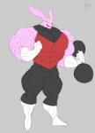 abs anthro biceps big_biceps big_muscles big_pecs boots clothing footwear gloves handwear huge_muscles hyper hyper_muscles male muscular muscular_anthro muscular_male pecs pride_trooper shoes sleeveless_clothing smile solo standing vein weights blazingblazen dragon_ball dragon_ball_super dragon_ball_z dyspo lagomorph leporid mammal rabbit 2018 absurd_res digital_media_(artwork) hi_res