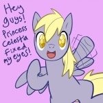 diamond_(gem) feathered_wings feathers female feral gem grey_body grey_feathers hair solo tail text wings rinrin friendship_is_magic hasbro my_little_pony mythology derpy_hooves_(mlp) equid equine mammal mythological_creature mythological_equine pegasus 1:1 2011 english_text