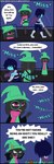 anthro dark darkness dummy duo fluffy magician male melee_weapon prince ragesei royalty sword text weapon caliluminos nulmes deltarune undertale_(series) kris_(deltarune) ralsei bovid caprine goat human mammal monster 1:3 absurd_res comic english_text hi_res