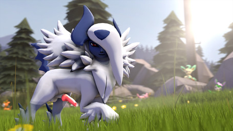 animal_genitalia animal_penis balls erection feral fur genitals group knot male nude outside penis plant public sheath solo_focus white_body white_fur wings pixik_(artist) nintendo pokemon canid canine deerling eeveelution elemental_creature flora_fauna generation_4_pokemon generation_5_pokemon generation_6_pokemon leafeon mammal mega_absol mega_evolution pokemon_(species) summer_deerling 16:9 2017 3d_(artwork) digital_media_(artwork) hi_res source_filmmaker_(artwork) widescreen