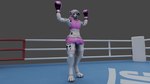 abs anthro barefoot black_spots blue_eyes bottomwear boxing boxing_gloves bulge clothed clothing crop_top crossdressing feet femboy fight fighting_ring flexing fur grey_background handwear knockout legwear looking_at_viewer male markings muscular muscular_femboy muscular_male pink_bottomwear pink_boxing_gloves pink_clothing pink_crop_top pink_hair_tips pink_handwear pink_shirt pink_shorts pink_topwear shirt shorts simple_background solo sport spots spotted_body spotted_fur standing_over sweater taunting thigh_highs topwear white_body white_clothing white_fur white_legwear white_thigh_highs galethehusky ashley_(galethehusky) 16:9 3d_(artwork) 4k absurd_res digital_media_(artwork) hi_res widescreen