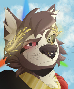accessory anthro armor arms_tied big_nose black_body black_fur black_nose bodily_fluids bound bracers breasts brown_hair brown_nose cape cheek_tuft clothing crown cum cum_pool cumshot dominant ejaculation eyebrows facial_piercing facial_tuft female fur genital_fluids genitals gesture hair halo headgear heterochromia humanoid_genitalia humanoid_penis humiliation leaf leaf_crown legs_tied macro male markings mask mask_only medium_breasts micro neck_tuft nose_piercing nose_ring nude one_eye_closed penis piercing raised_eyebrow ring_piercing sky smug smug_expression smug_face smug_grin snout tail tail_gesture tail_heart tail_markings toga tuft vulva whiskers white_body white_fur worship mangledtoska animal_crossing atlus european_mythology greek_mythology megami_tensei mythology nintendo persona_(series) persona_5 sega isabelle_(animal_crossing) kralex morgana_(persona) animate_inanimate deity domestic_cat felid feline felis living_clothing mammal tuxedo_cat 5:6 absurd_res hi_res