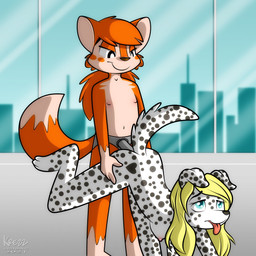 anal anal_penetration anthro biped breasts butt city city_background dildo dildo_in_ass dildo_insertion duo female female/female female_penetrated female_penetrating female_penetrating_female floppy_ears loli nipples object_in_ass penetration sex sex_toy sex_toy_in_ass sex_toy_insertion strapon strapon_in_ass tongue tongue_out toying_partner window young young_anthro young_female young_on_young krezz_karavan school_days edna_(school_days) melissa_(thebunnywisp) canid canine canis dalmatian domestic_dog fox mammal 1:1 2021 cel_shading dated digital_drawing_(artwork) digital_media_(artwork) shaded