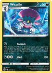 animal_genitalia balls card card_edit card_game card_template city city_background claws feral fully_sheathed gaming genitals looking_at_viewer male pokemon_card pokemon_card_edit sheath solo spotlight teeth text trading_card trading_card_template third-party_edit tm32 nintendo pokemon generation_4_pokemon pokemon_(species) weavile english_text