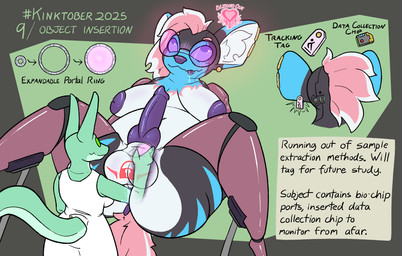alien_abduction anal anal_penetration animal_genitalia animal_penis anthro anthro_on_anthro balls big_balls big_breasts blush blush_lines bodily_fluids body_modifications breasts canine_genitalia canine_penis computer_chip cybernetics deep_fisting drooling eye_roll female fisting genitals gynomorph gynomorph/female internal intersex intersex/female machine mohawk object_insertion orgasm_denial_curse penetration penis portal_ring purple_eyes purple_penis robotic_anthro robotic_limbs saliva size_difference slightly_chubby status_effect stripes text thick_arms thick_thighs tongue tongue_out tracking tracking_tag impishhyena kinktober kinktober_2025 harley_(impishhyena) alien cyborg hyena mammal striped_hyena 2025 digital_drawing_(artwork) digital_media_(artwork) english_text hi_res