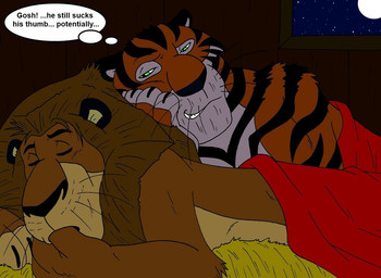 alex_the_lion dreamworks duo feline lion madagascar male male/male mammal thought_bubble tiger vitaly_the_tiger
Rating: Questionable
Score: 6
User: LittlevilDragon
Date: July 30, 2014 alex_the_lion dreamworks duo feline lion madagascar male male/male mammal thought_bubble tiger vitaly_the_tiger
Rating: Questionable
Score: 6
User: LittlevilDragon
Date: July 30, 2014