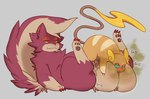 balls big_balls big_dom_small_sub dominant duo genitals huge_balls hyper hyper_balls hyper_genitalia larger_male male male/male musk size_difference smaller_male sniffing stink_fumes text tingtongten nintendo pokemon alolan_form alolan_raichu generation_4_pokemon generation_7_pokemon pokemon_(species) regional_form_(pokemon) skuntank hi_res